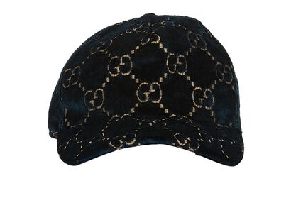 Gucci GG Velvet Cap, front view